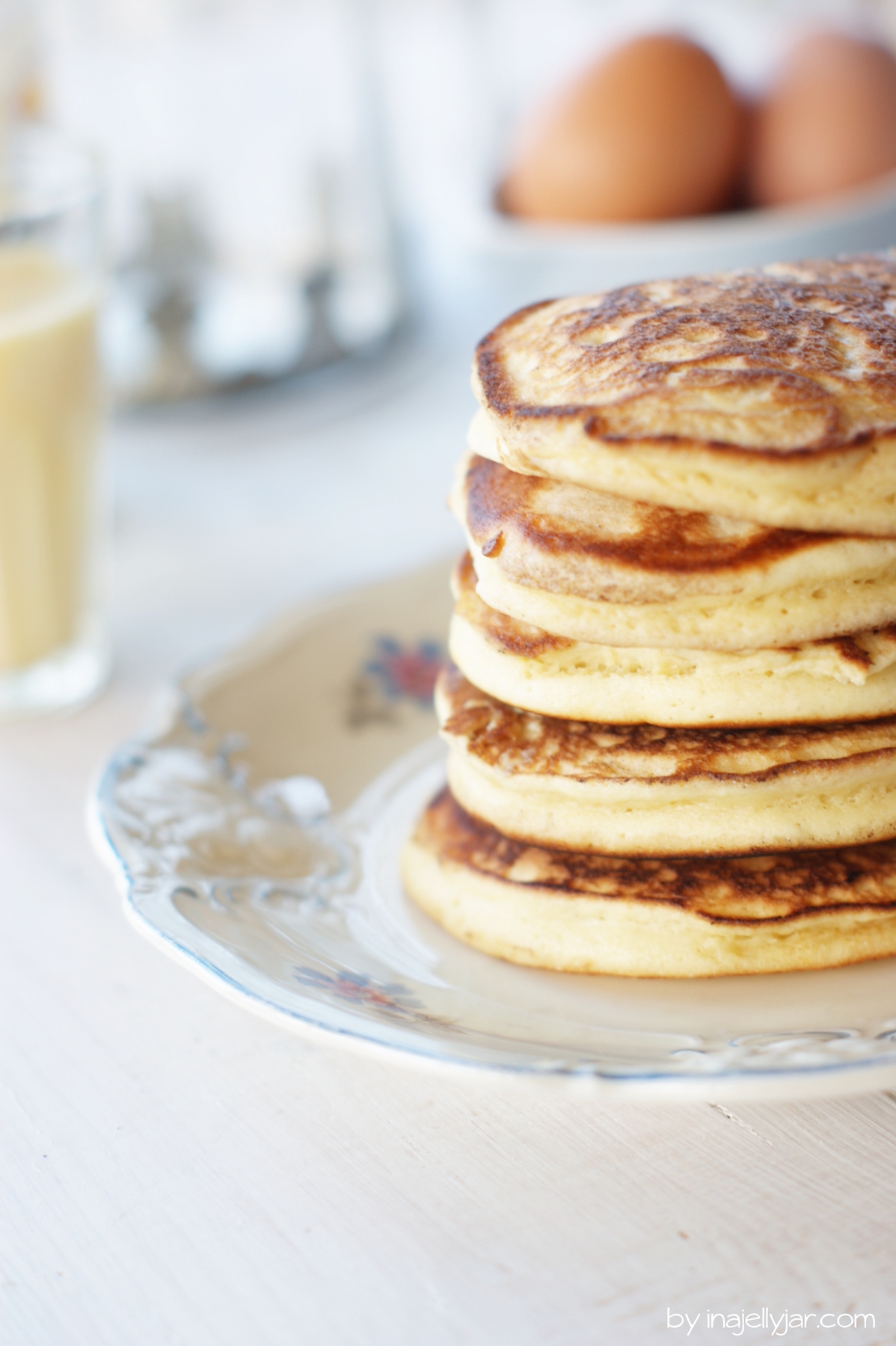 Eierlikör-Pancakes | moment in a jelly jar