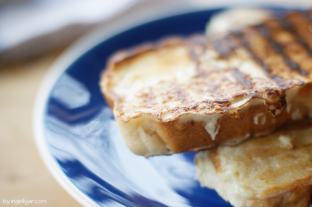 Eierlikör French Toast aus der Pfanne