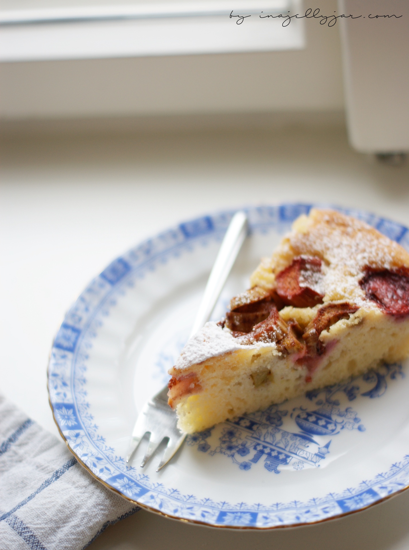 Erdbeer-Rhabarber-Kuchen | Moment in a Jelly Jar