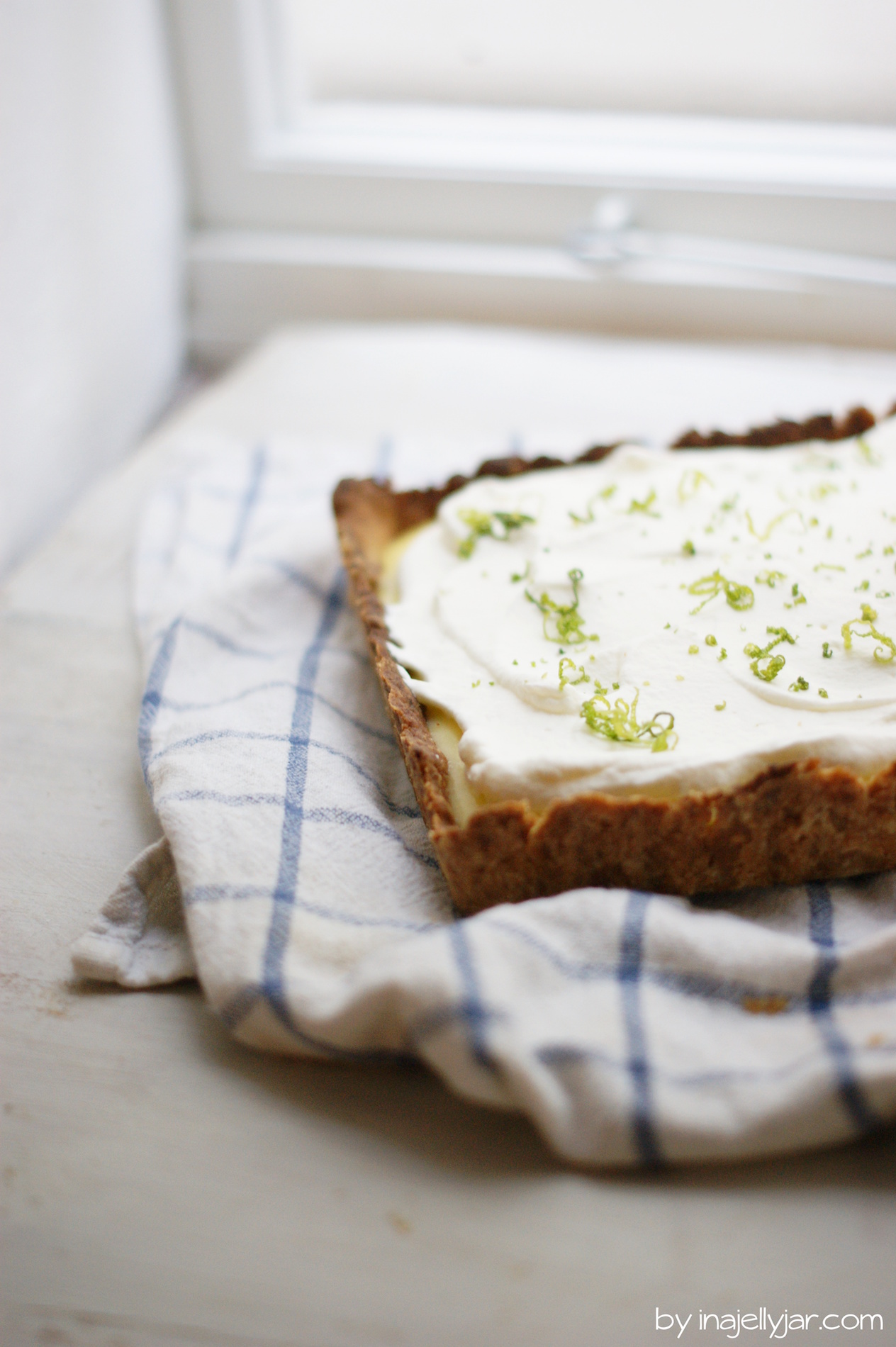 Limettentarte mit braunem Butterboden | Moment in a Jelly Jar